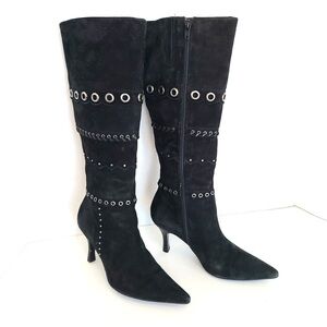 Antonio Melani stunning black Suede women’s size 10M